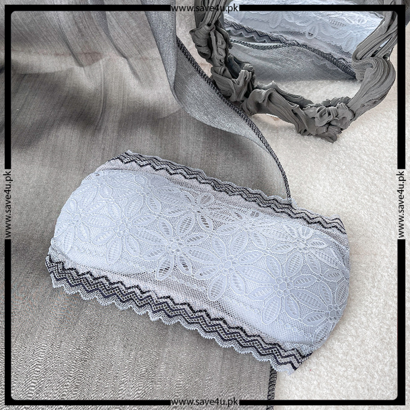 Pack of 2 Strapless Padded Wireless Bra