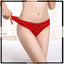 Pack of 2 Cute Printed Design Seamless Cotton Thong Panties