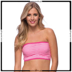 Pack of 2 Strapless Padded Wireless Bra