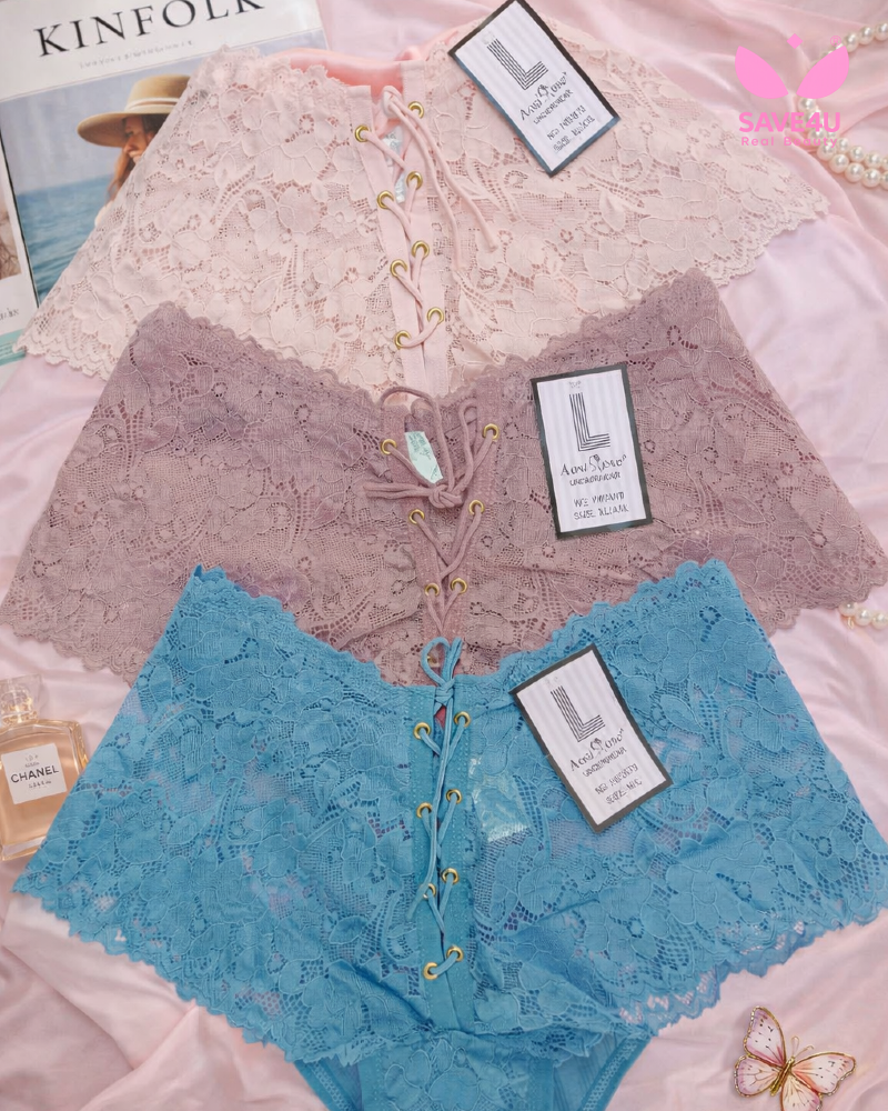 Highwaist Lace Corset Briefs