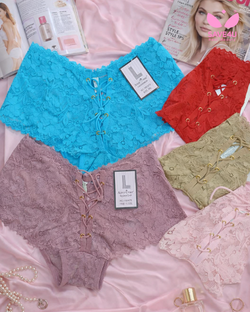 Highwaist Lace Corset Briefs Main image