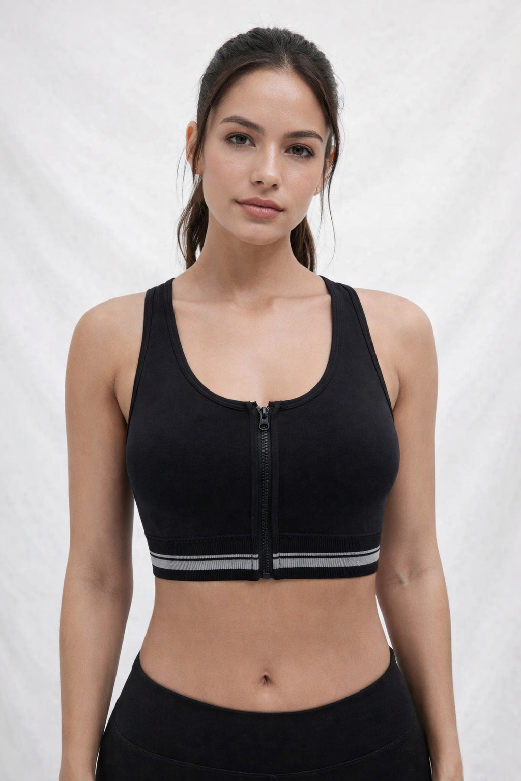 Front Zip Sports Bra Secondary image