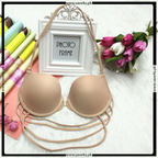 Pack of 2 Thin Padded Wired Bra