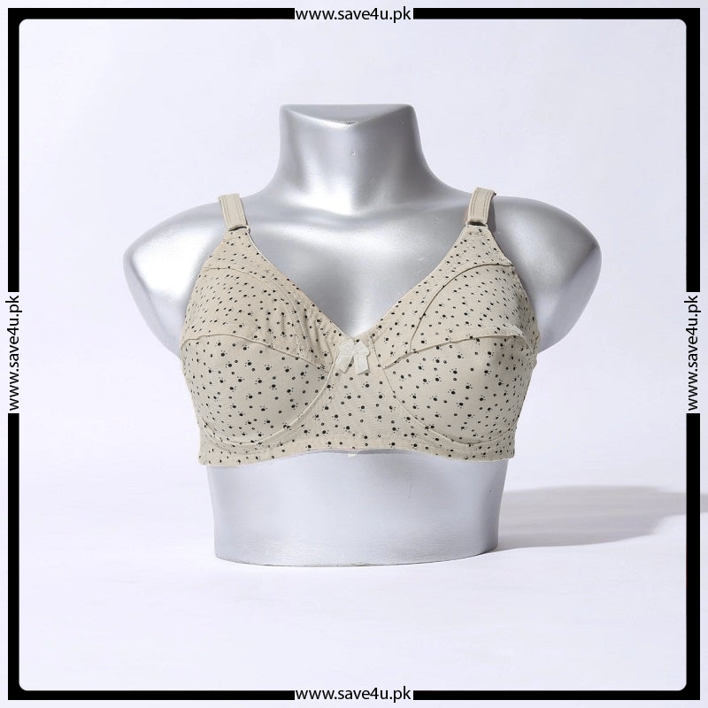 Women Comfortable Cotton Printed Bra Secondary image