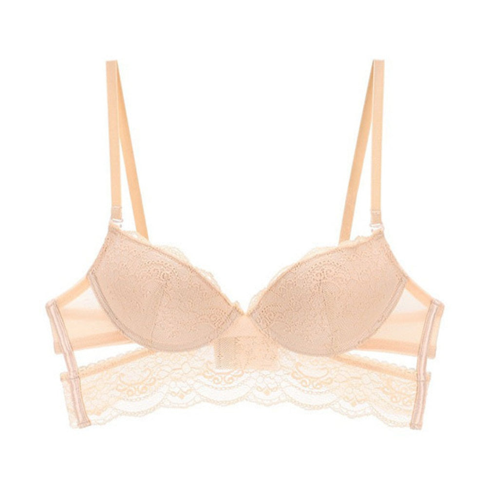 Full Coverage Lace Plus Size Bra Secondary image