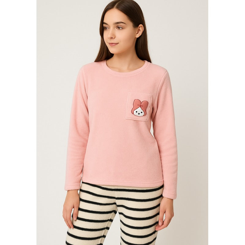 Fluffy Soft Fleece Warm Suit Main image