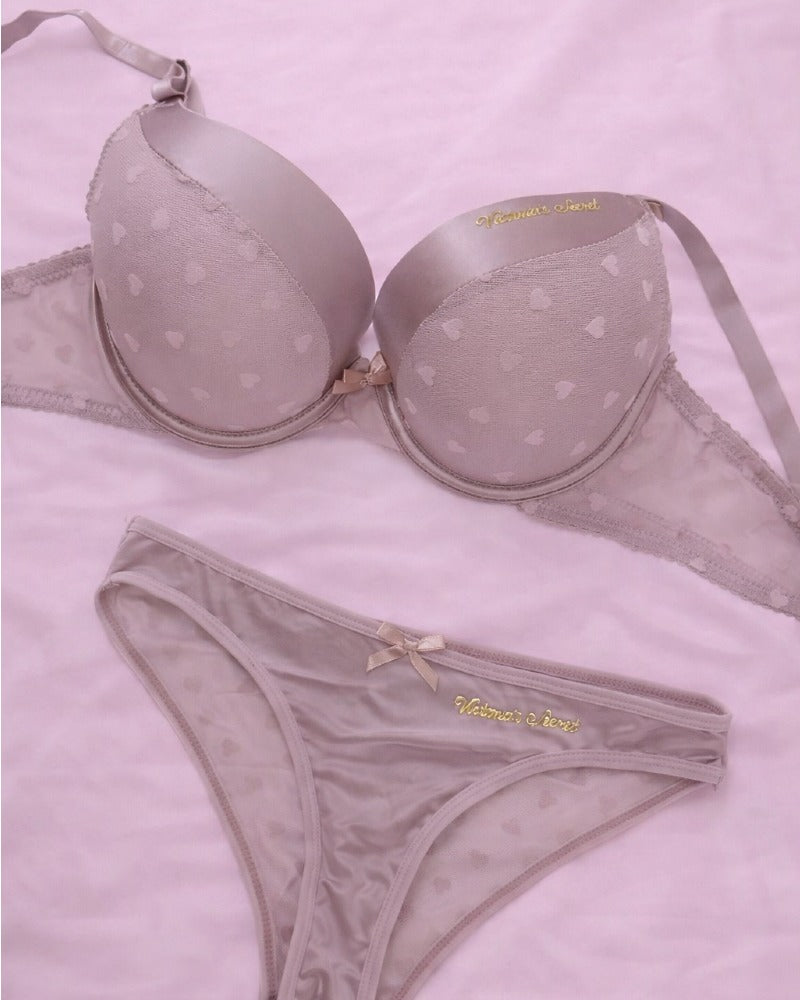 Women's Padded Bra & Panty Set