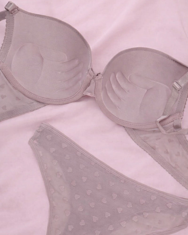 Women's Padded Bra & Panty Set