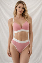 Sleek Fit Padded Bra with Matching Thong