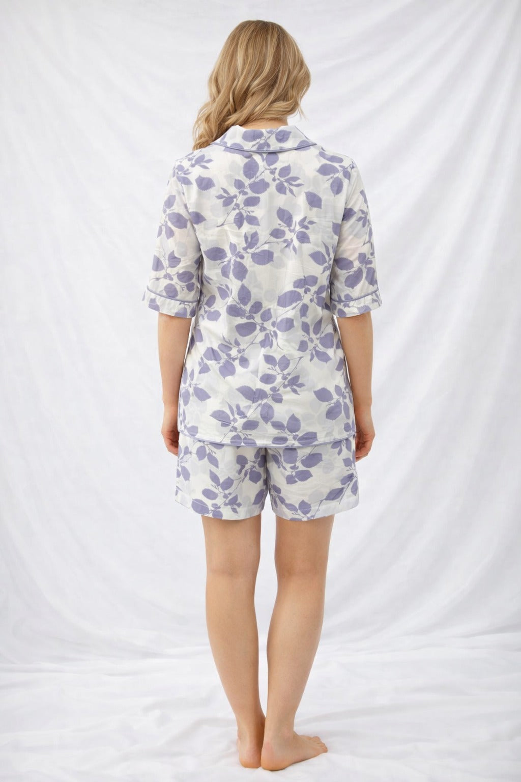 Women's Printed Cotton Night Suit Set Secondary image