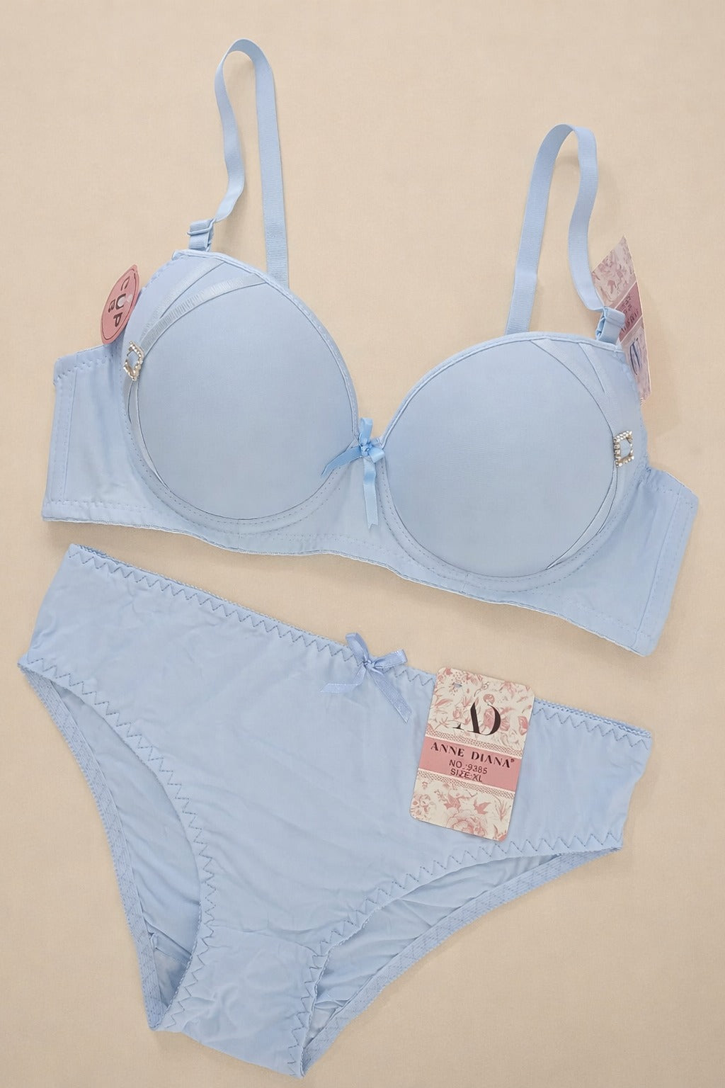 Elegance Padded Bra & Panty Set