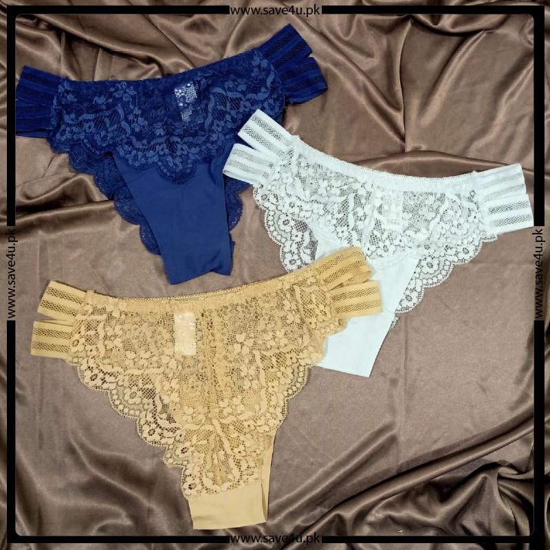 Pack of 2 Soft Net Breathable Panties Secondary image