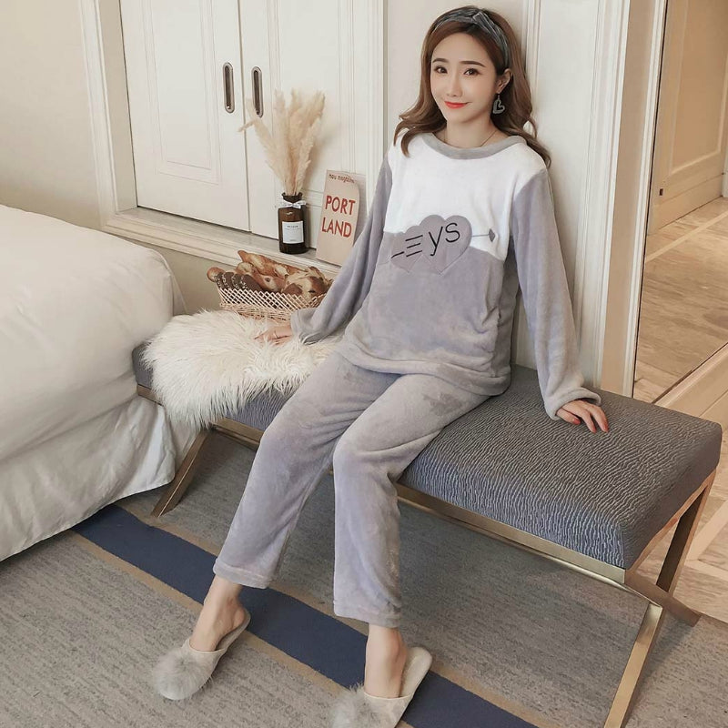 Softy Cozy Warm Winter Pajama Set Secondary image