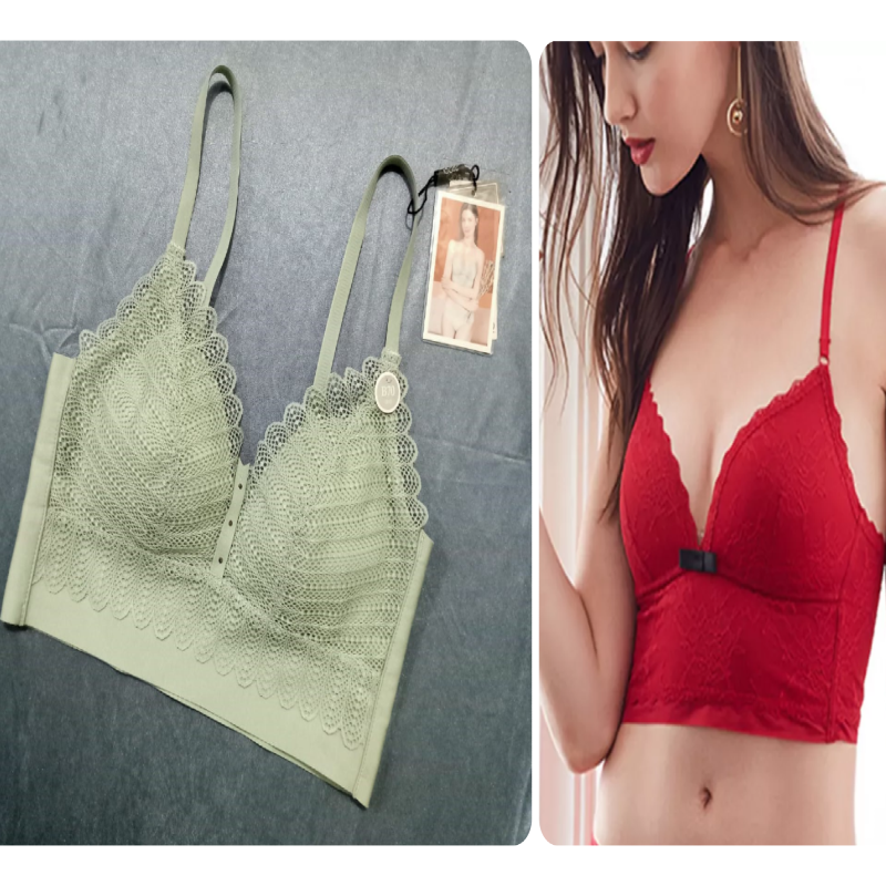Pack of 2 Thin Padded Wireless Bra Main image