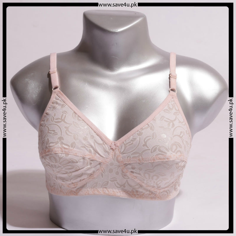 Cotton Unlined Non Padded Wirefree Bra Main image