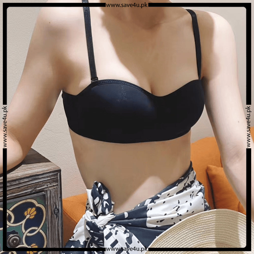 Comfortable Seamless Lightly Pads Demi Bra Secondary image