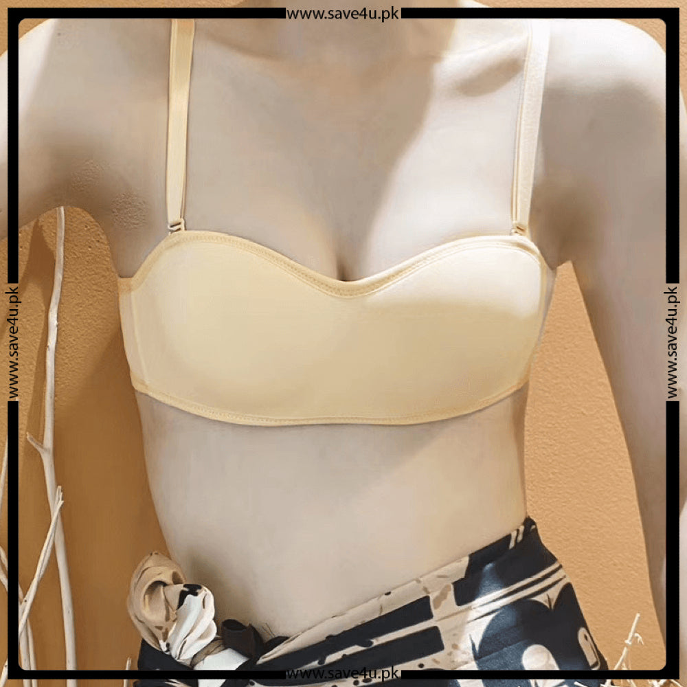 Comfortable Seamless Lightly Pads Demi Bra Main image