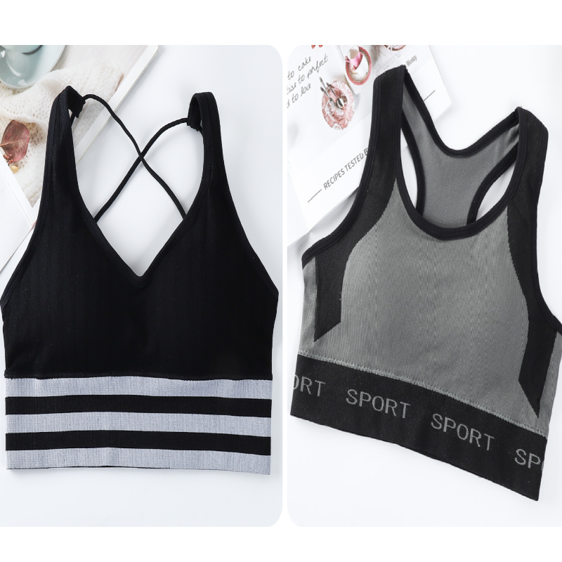 Pack of 2 Thin Padded Wireless Bra Main image