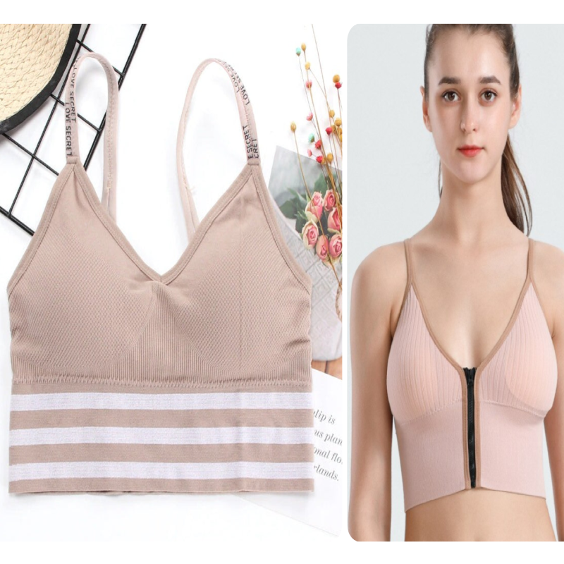 Pack of 2 Thin Padded Wireless Bra Main image