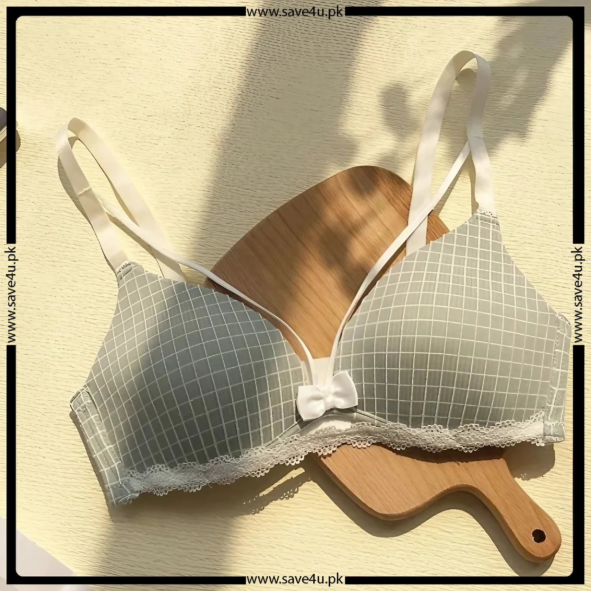 Pack of 2 Thin Padded Wireless Bra Secondary image