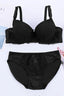 Double Padded Push Up Bra With Panty