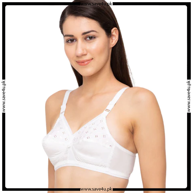 Non Padded Non Wired Embroidered For Women (Komal Bra)