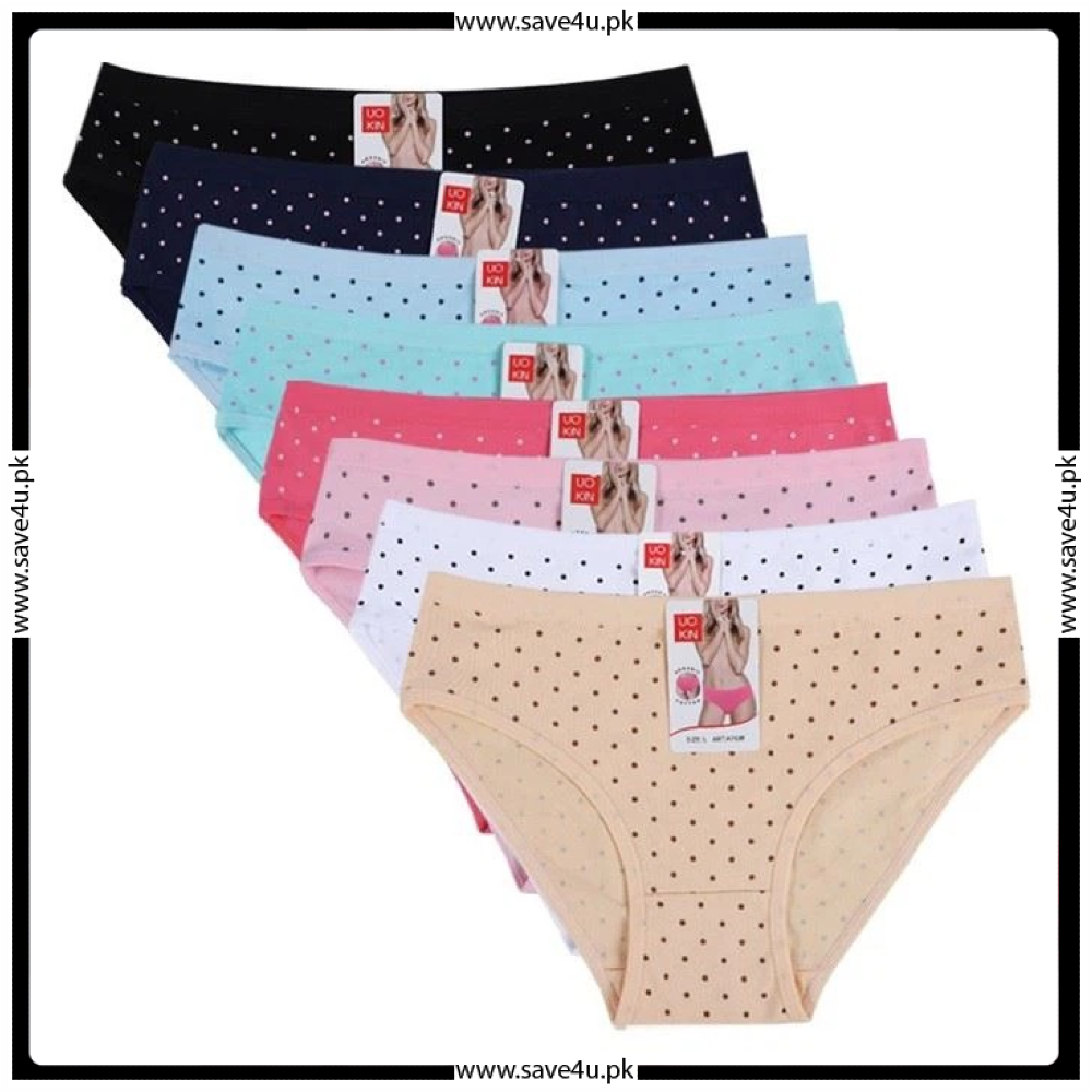 Pack of 3 Polka Design Panties Main image