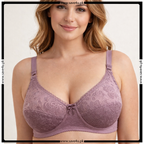 Soft Padding Wireless Nylon Bra
