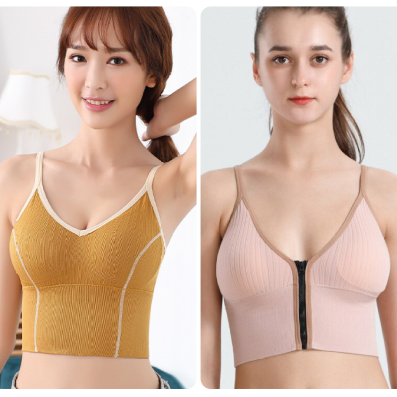 Pack of 2 Thin Padded Wireless Bra Main image