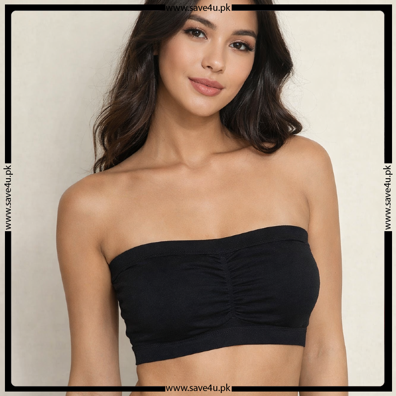 Jersy Cotton Padded & Non Wired Strapless