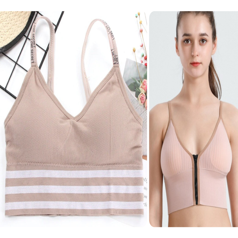 Pack of 2 Thin Padded Wireless Bra Main image