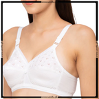 Non Padded Non Wired Embroidered For Women (Komal Bra)