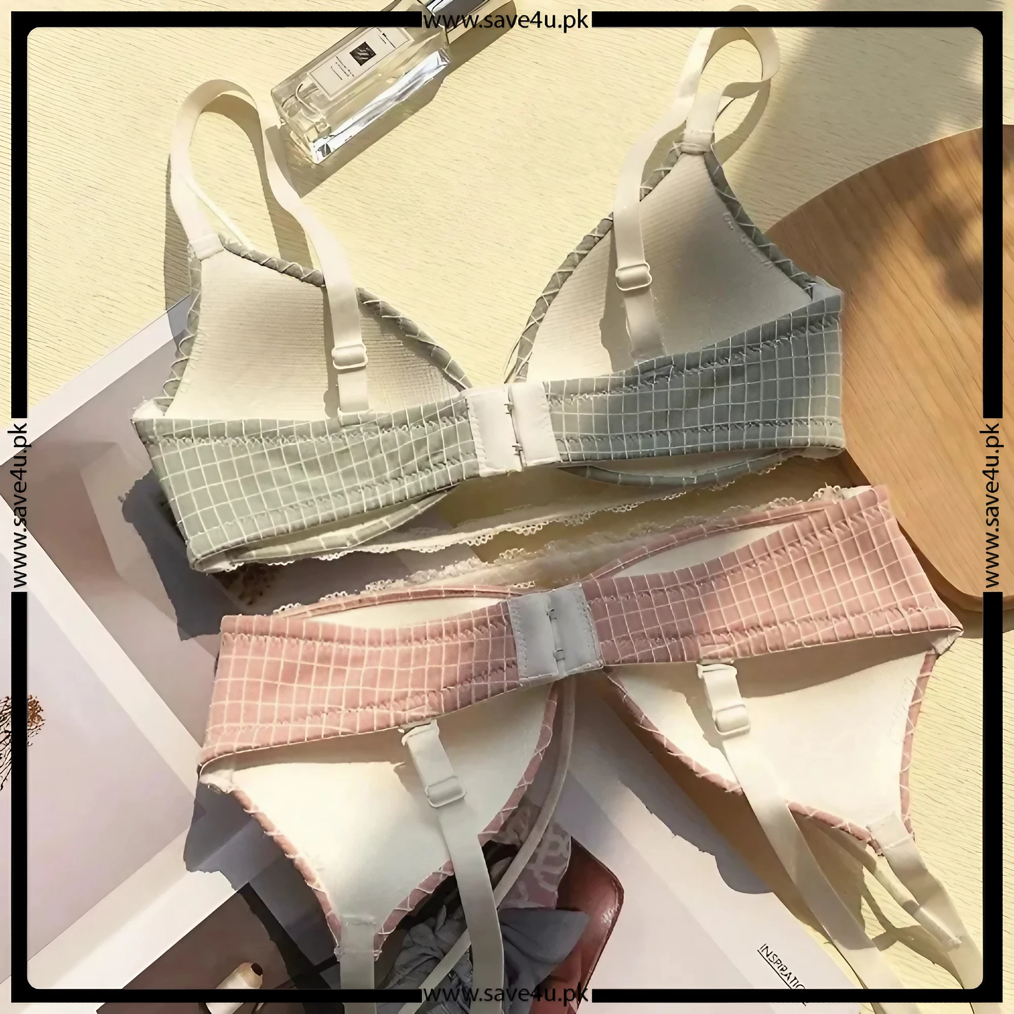 Pack of 2 Thin Padded Wireless Bra