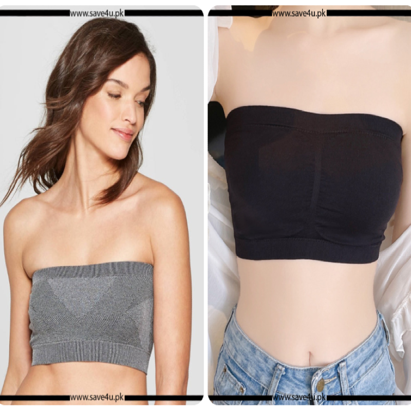Pack of 2 Strapless Padded Wireless Bra Main image