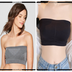Pack of 2 Strapless Padded Wireless Bra