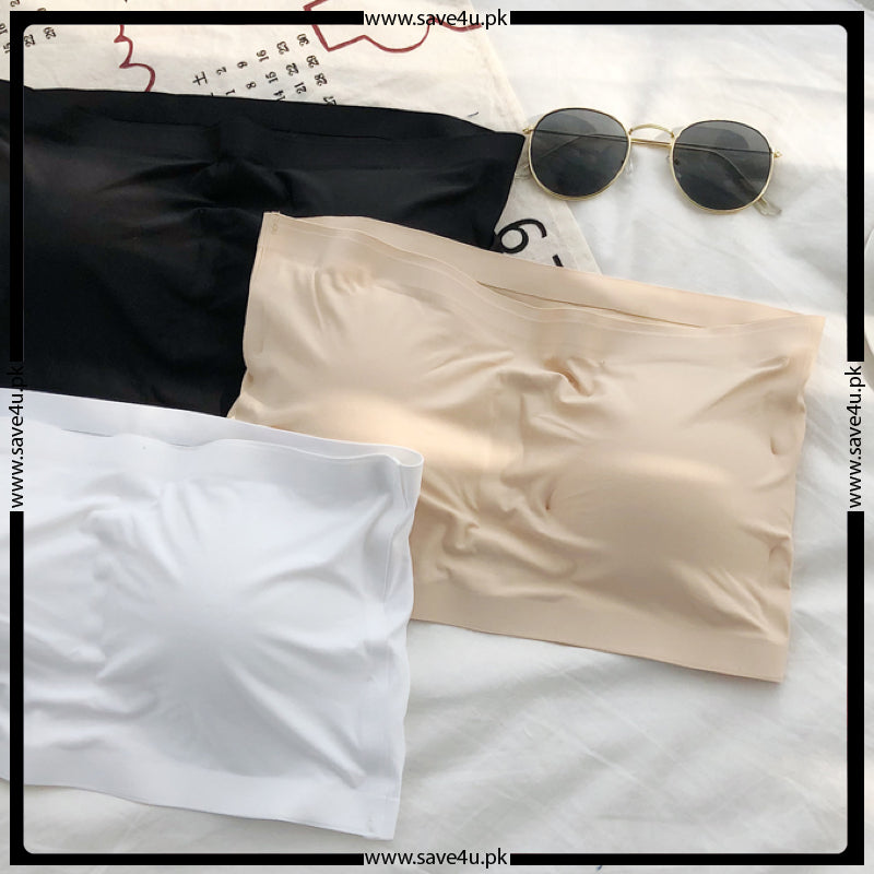 Strapless Bandeau Stretchy Tube Top Bra