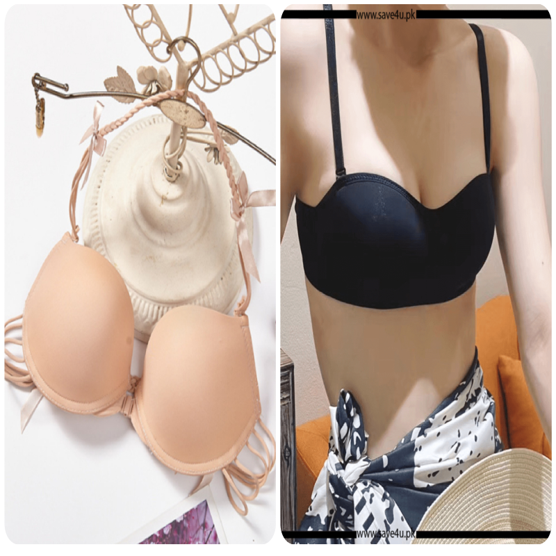 Pack of 2 Thin Padded Wired Bra Main image