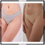 Pack of 2 Thong Soft Cotton Panties