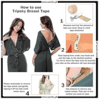Instant Breast Lift Hypoallergenic Adhesive Tape
