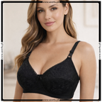 Soft Padding Wireless Nylon Bra