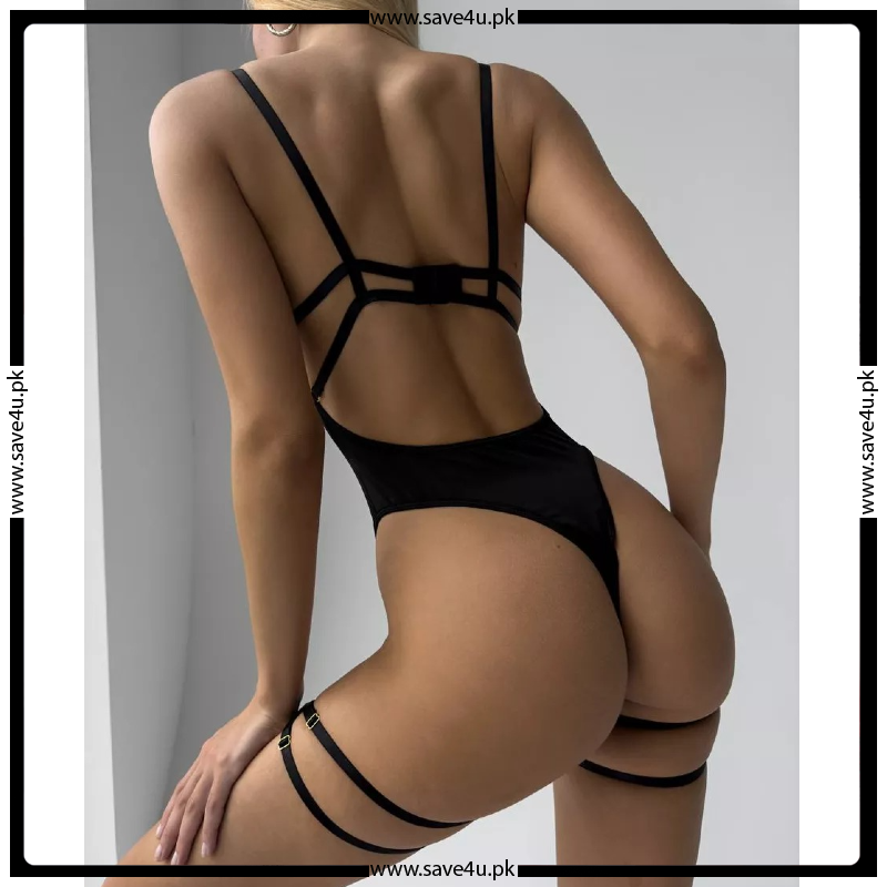 Spicy See-Through Net Lingerie Secondary image