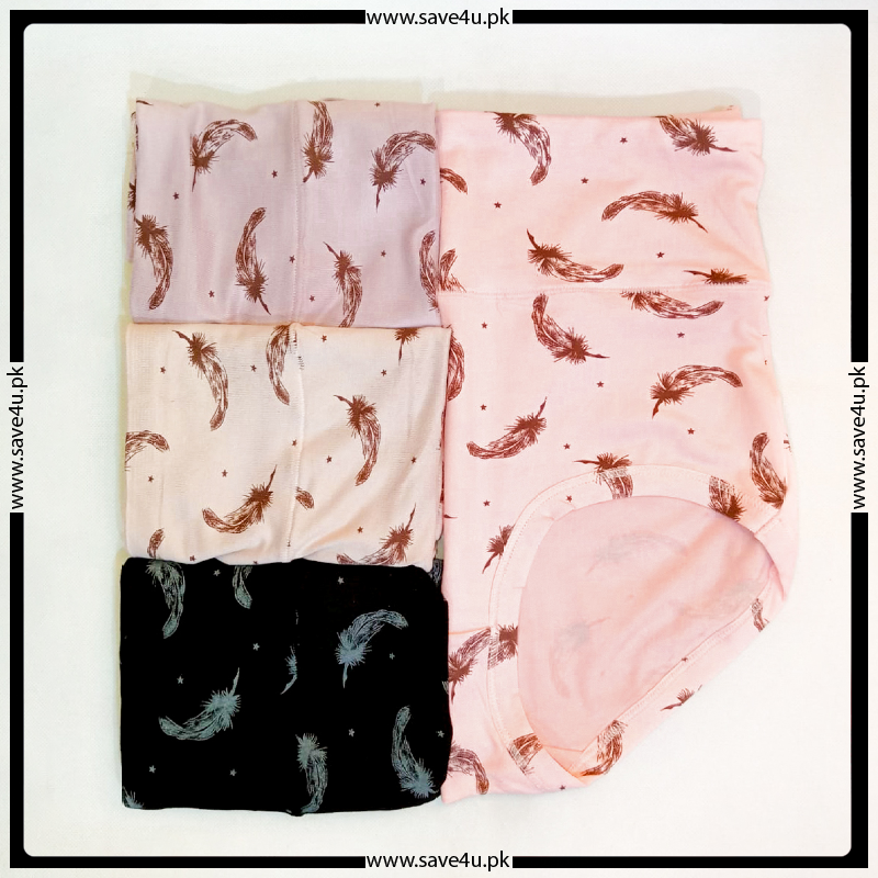 High Waist Printed Design Panties for Ladies Main image