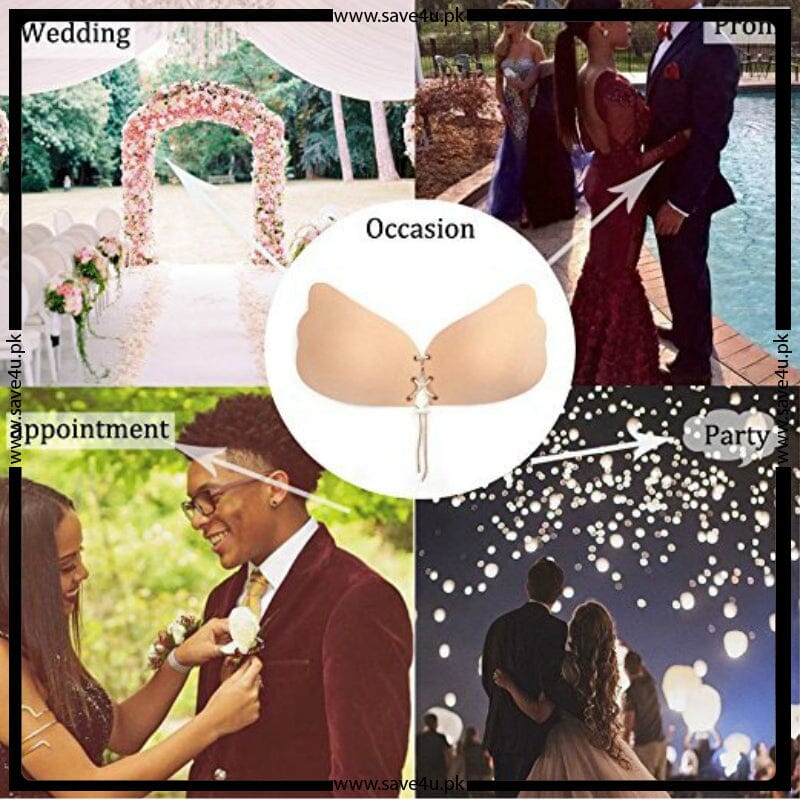 Silicone Seamless Strapless Adhesive Bra