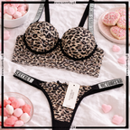 Victoria’s Sexy Comfortable Leopard Print Set