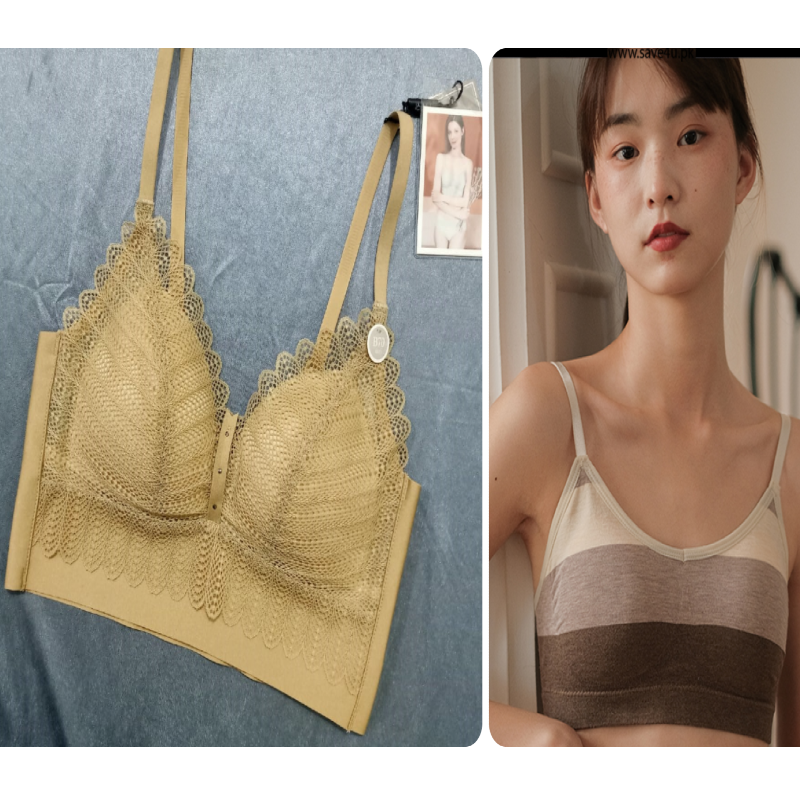 Pack of 2 Thin Padded Wireless Bra Main image