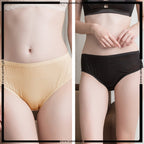 Pack of 2 Seamless Mid Waist Comfy Cotton Panties