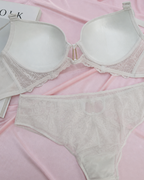 Midnight Luxe Lace Bra Set