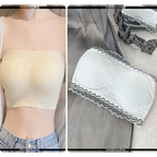 Pack of 2 Strapless Padded Wireless Bra