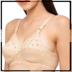 Non Padded Non Wired Embroidered For Women (Komal Bra)