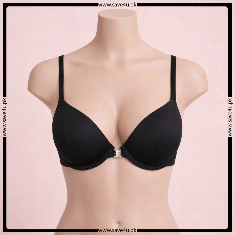 DreamWire Thin Padded Front Open Bra Secondary image
